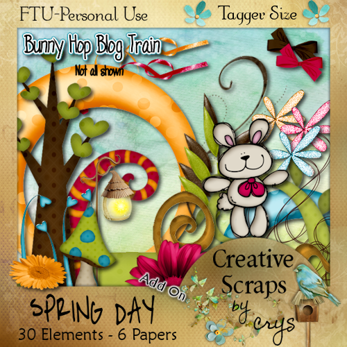 BEST FREE DIGITAL SCRAPBOOK Scrapbook Freebie “Spring Day” by